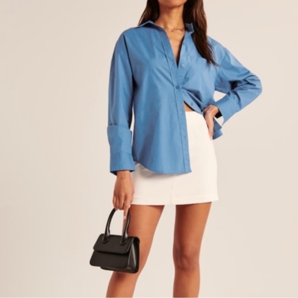 Abercrombie & Fitch Oversized Button Down Womens Large